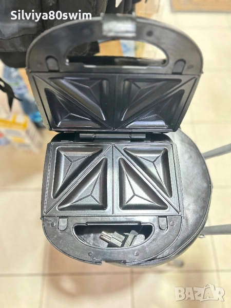 Гофретник + сандвич тостер с 3 вида приставки, снимка 1