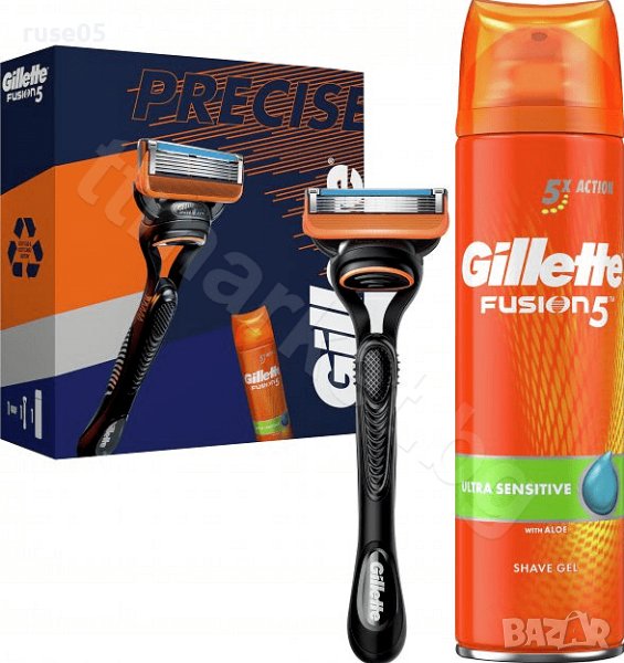 Комплект "Gillette *FUSION5* PRECISE" за бръснене нов, снимка 1