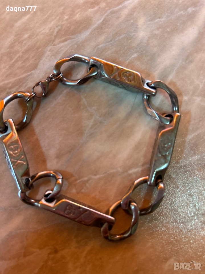 Масивна гривна неръждаема стомана, снимка 1