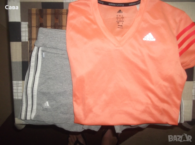 Шорти и тениска ADIDAS  дамски,С-М-Л, снимка 1