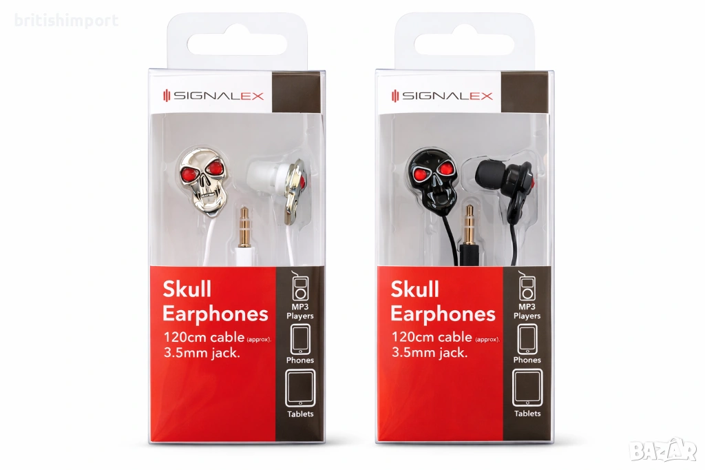 Слушалки тапи черепи, снимка 1