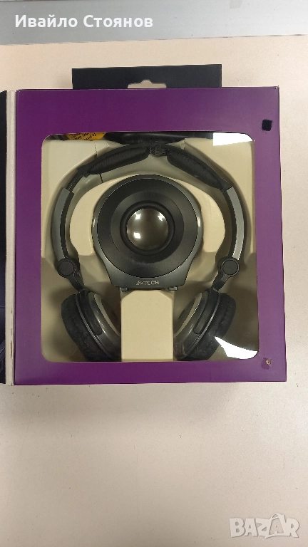 Слушалки и колони А4Tech HSB-100U, 3 в 1, микрофон, снимка 1