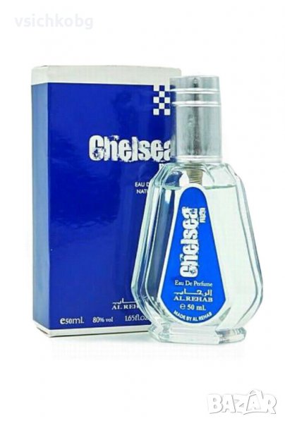 Арабски парфюм от Al Rehab 50мл CHELSEA MEN ориенталски аромат на кехлибар  и шафран, снимка 1