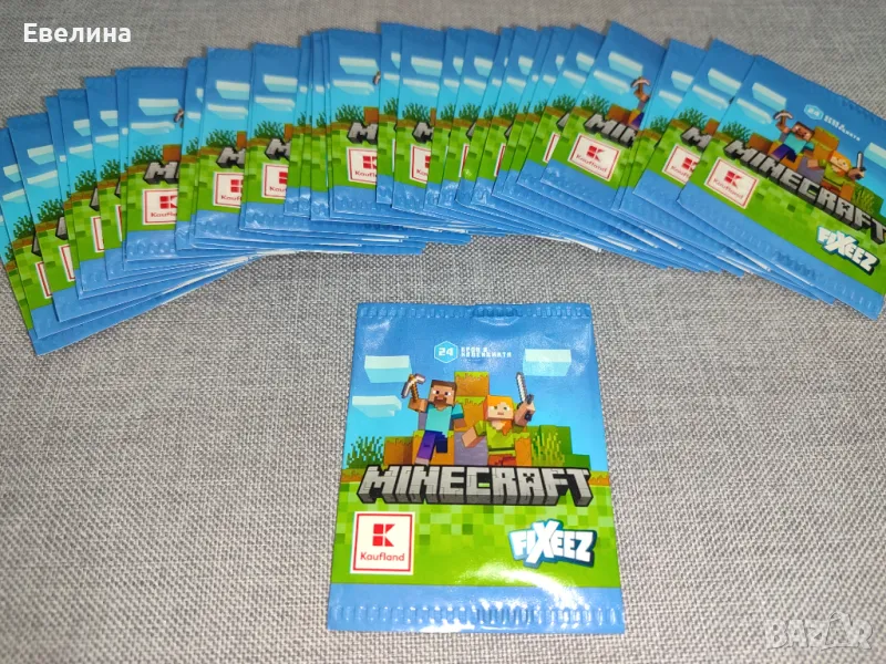 90 броя неотваряни фикси Майнкрафт Minecraft за 13 лв., снимка 1