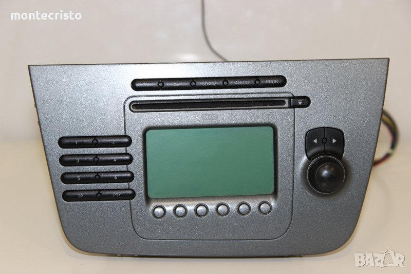 CD MP3 Radio Seat Altea (2005-2009г.) 5P1035186B / 5P1 035 186 B, снимка 1