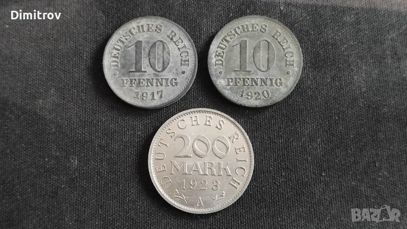 Лот монети от Германия (1917-1923), снимка 1