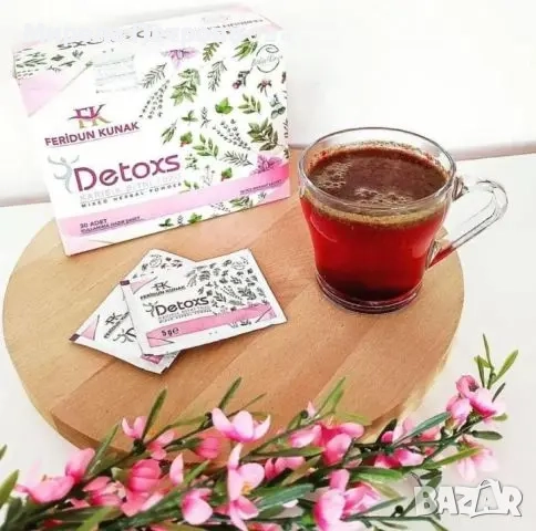 Детокс чай за отслабване DETOXS Feridun Kunak 30 бр., снимка 1
