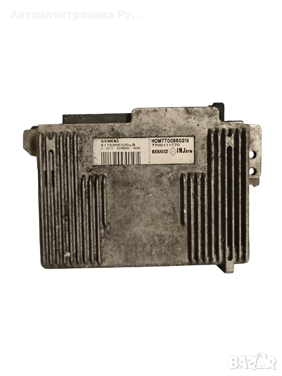 Компютър двигател за Renault Megane I Coach (03.1996 - 08.2003) 1.6 e (DA0F), 90 к.с., № S115300120B, снимка 1
