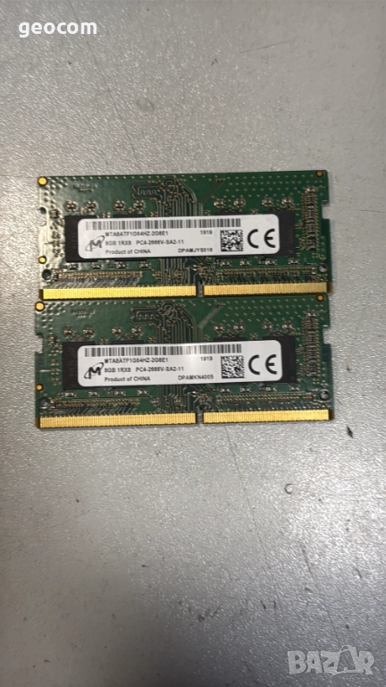 16GB (2x8GB) DDR4 Micron PC4-2666V (2666Mhz,CL-17,КИТ), снимка 1