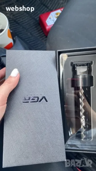 Професионална безжична машинка за подстригване на коса VGR V-170, тример за брада и мустаци, снимка 1