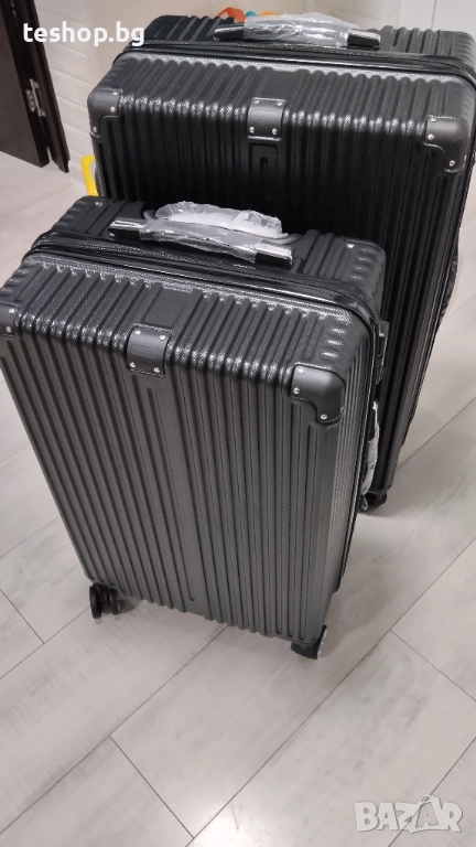 Куфар за багаж 2 броя комплект пластмасов с кодово заключване ПРОМО, снимка 1