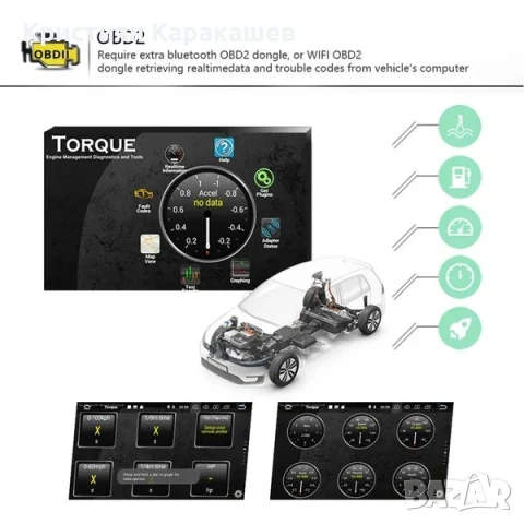 4GB RAM/64GB ROM Мултимедия - навигация Android, снимка 4 - Аксесоари и консумативи - 50904999