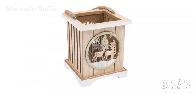 Коледен декоративен фенер, Елени