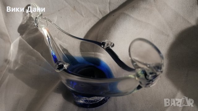 гондола Венеция цветно стъкло пепелник, снимка 1