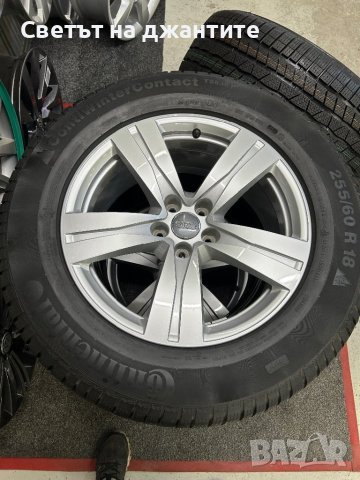 Джанти с Зимни Гуми 18 цола 5x112 за Audi Q7 VW Touareg , снимка 4 - Гуми и джанти - 40850335