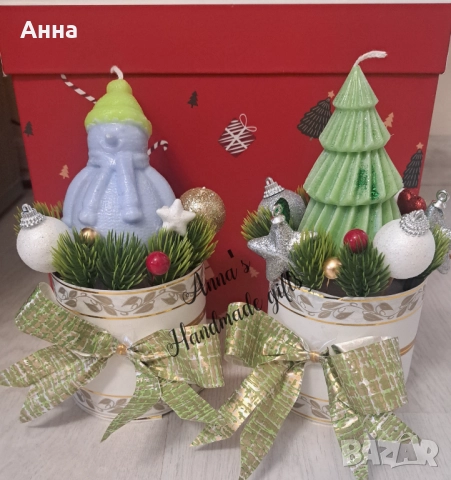 Коледни аранжировки, снимка 4 - Декорация за дома - 52519117