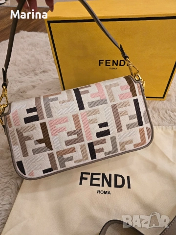 Налична чанта Fendi Baguette , снимка 4 - Чанти - 53321998