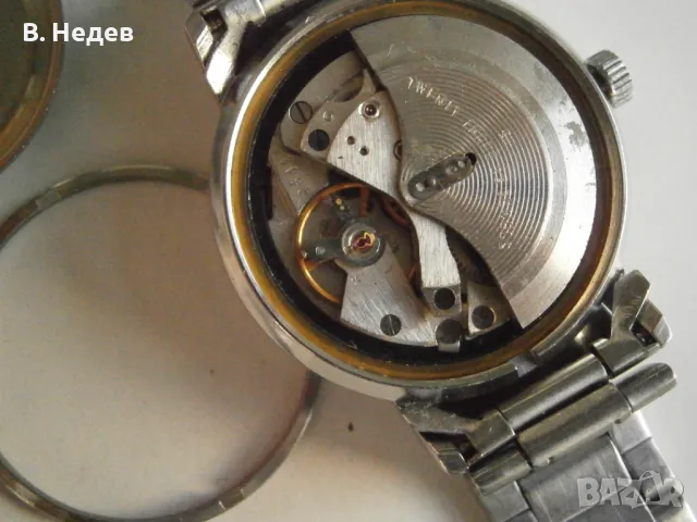 POLJOT automatic, 23 jewels, made in USSR, case 35mm, TOP!, снимка 8 - Мъжки - 47299363