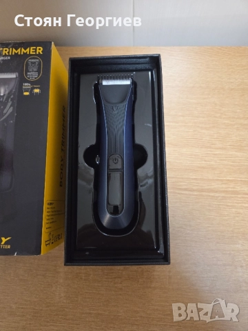 Тример за тяло за мъже, електрически тример Kibiy с LED индикатор, снимка 2 - Електрически самобръсначки - 52344390