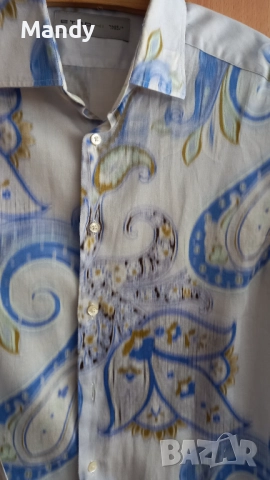 Оригинална мъжка риза ETRO, снимка 2 - Ризи - 51570330