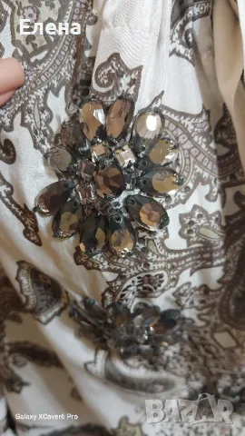 Блуза Smooph .100% коприна. размер L/M., снимка 9 - Блузи с дълъг ръкав и пуловери - 49977987