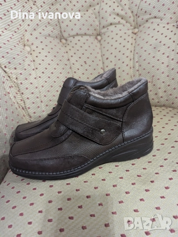 дамски боти естествена кожа , снимка 5 - Дамски боти - 52450143