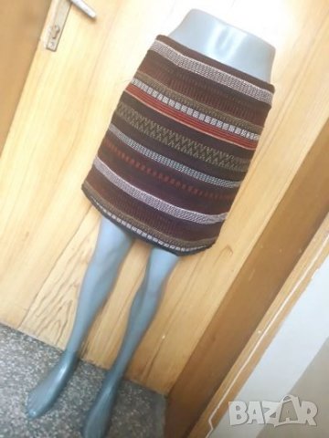 Зимна къса пола от букле Л, снимка 1