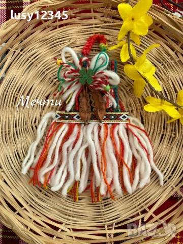 Ръчно изработени торбички-мартенички!, снимка 4 - Декорация за дома - 53161732