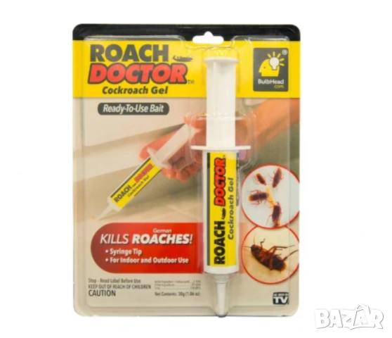 Инсектицид против хлебарки, Roach Doctor, снимка 4 - Други стоки за дома - 52098123