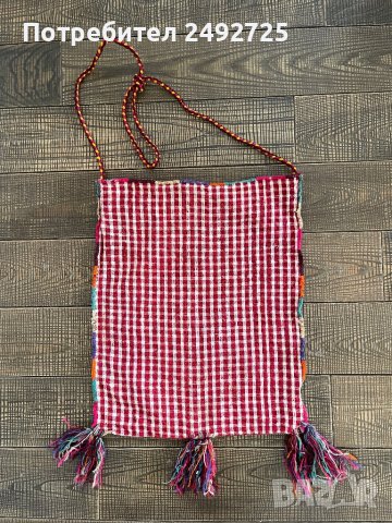 Автентична чанта торба ръчно тъкано, снимка 1 - Антикварни и старинни предмети - 43213633