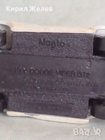 Метална количка DODGE VIPER MADE IN CHINA класика за КОЛЕКЦИЯ 37537, снимка 9 - Колекции - 40694266