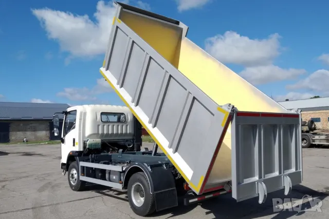 Транспорт с Камион 15 тона товароносимост САМОСВАЛ -автоматично разтоварване