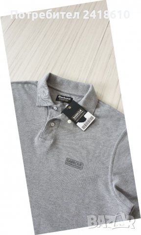 Barbour International Cotton Pique Mens Size L НОВО! ОРИГИНАЛ! Мъжка Тениска!, снимка 15 - Тениски - 39189039