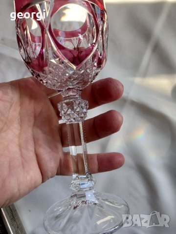 кристална чаша , снимка 2 - Чаши - 43909640