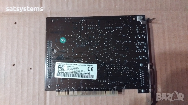 Звукова карта Creative Labs Sound Blaster Live! SB0100 5.1 Channel PCI, снимка 9 - Други - 49418390