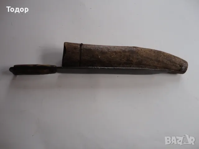 Огромен овчарски нож каракулак с кания , снимка 2 - Ножове - 48365659