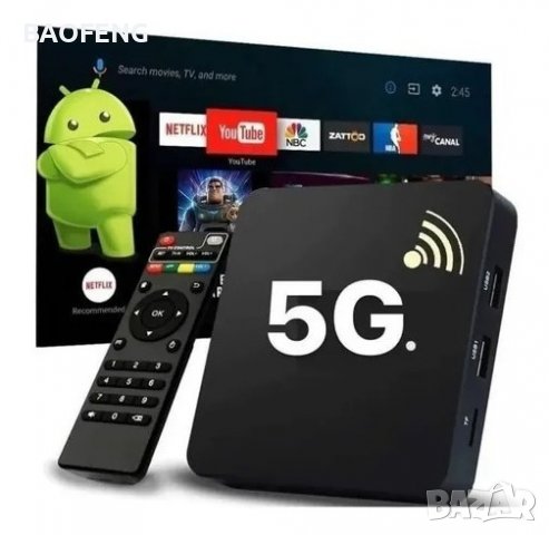 Промо █▬█ █ ▀█▀ Нови 4K Android TV Box 8GB 128GB MXQ PRO Android TV 11 /9 wifi play store, netflix , снимка 11 - Приемници и антени - 39361588