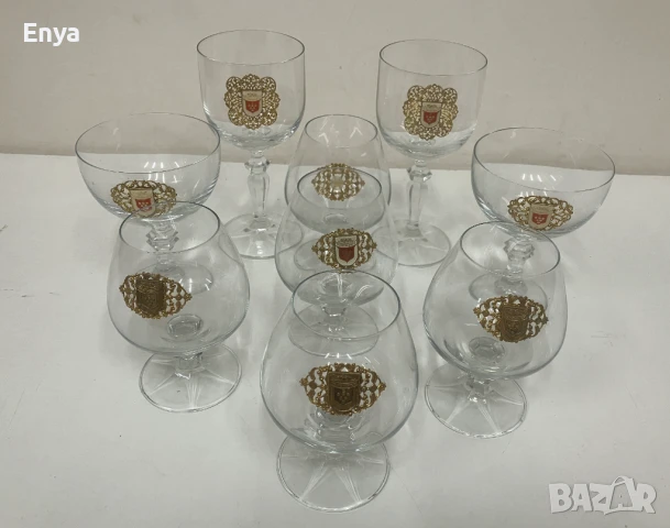 Чаши с лого "Vinimpex" - единствени по рода си от 80-те години, снимка 2 - Антикварни и старинни предмети - 51165421