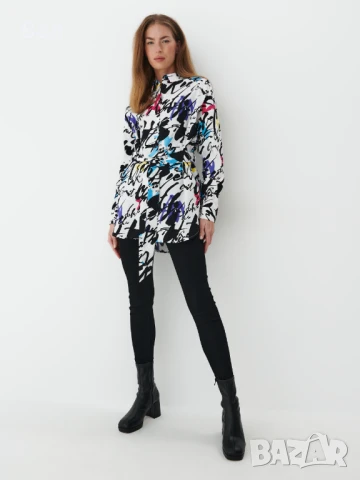 Многоцветна дамска риза, снимка 1