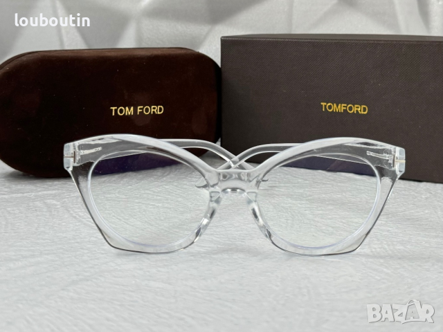 TOM FORD дамски диоптрични рамки очила за компютър котка, снимка 4 - Слънчеви и диоптрични очила - 44846498