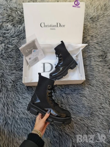 дамски боти christian dior valentino garavani , снимка 3 - Дамски боти - 51394840