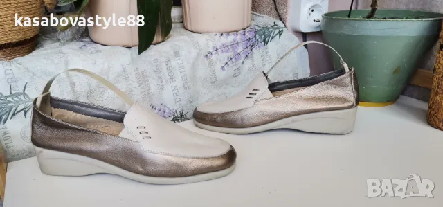 Обувки Gemini 38.5н.Естествена кожа , снимка 7 - Дамски ежедневни обувки - 49911102