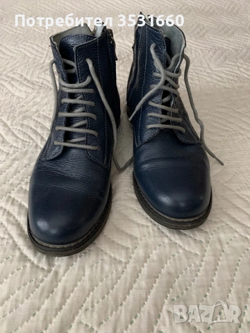 Дамски боти от естествена кожа, снимка 5 - Дамски боти - 53380891