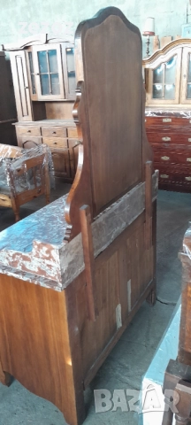 Антикварен тоалетен шкаф №70, снимка 13 - Шкафове - 52232511