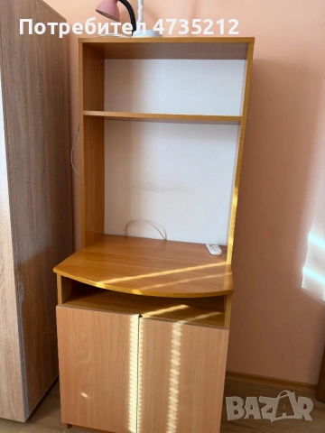 Висок тв шкаф с място за съхранение, снимка 4 - Шкафове - 53447202