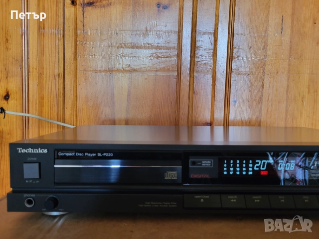 Technics SL-P220 CD плеар, снимка 3 - Ресийвъри, усилватели, смесителни пултове - 52009298