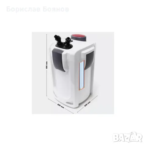 Външен филтър SunSun HW704B /с UV лампа-9W/, снимка 2 - Оборудване за аквариуми - 48920356
