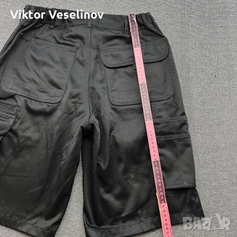 Engelbert Strauss Работни Мъжки Къси Панталони Размер 48 Черни, снимка 9 - Къси панталони - 51493101