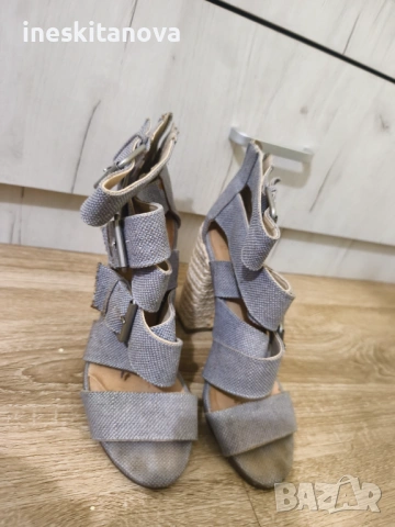 Сандали с ток , снимка 2 - Сандали - 53346263