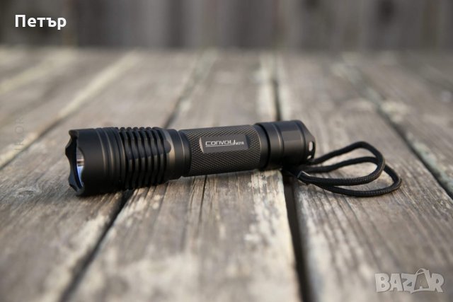 Мощен фенер Convoy M21B XHP70.3 HI комплект с батерия и зарядно, снимка 3 - Оборудване и аксесоари за оръжия - 28168140
